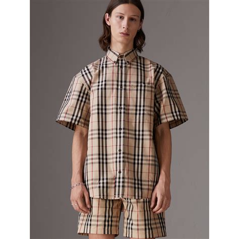 burberry t shirt short set|burberry gray short sleeve shirt.